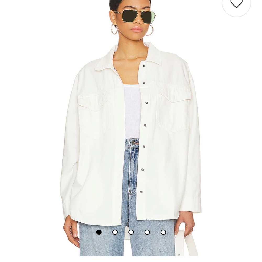 Mandy Oversized Shacket in Macadamia